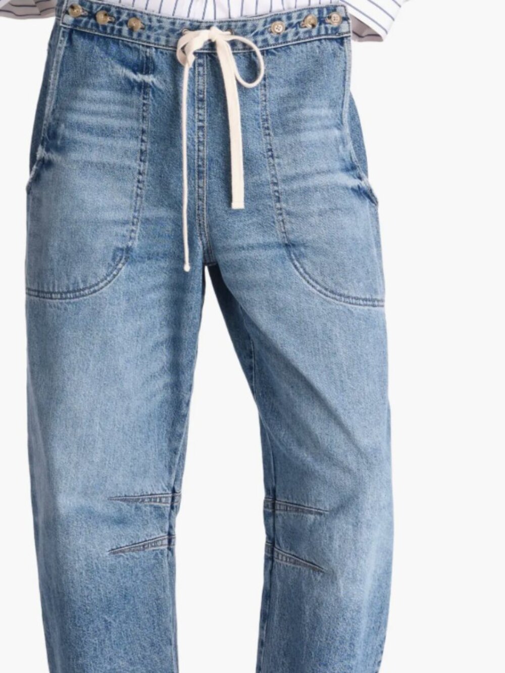 TWP Trish Wescoat Pound Vintage Denim Pants – 100% Cottom -Size 27
